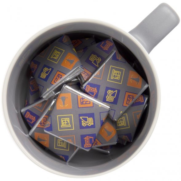 Набор c горьким шоколадом Industry, строительство 