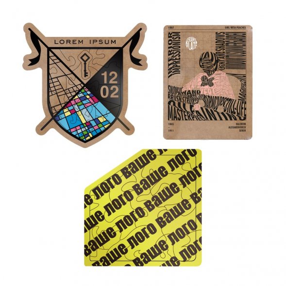 Деревянный пазл Woodsy Wonders на заказ 