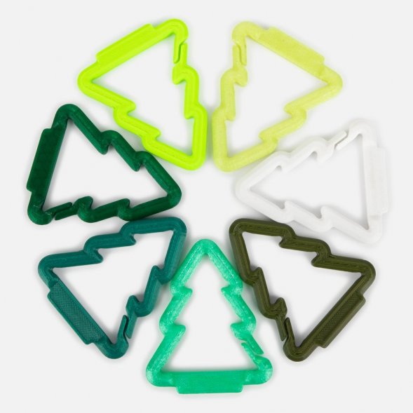 Брелок Impreso, 3D-печать на заказ, елочка 