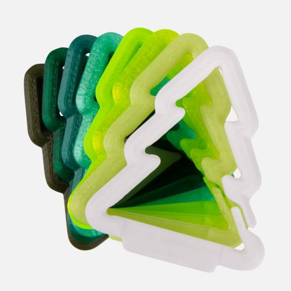 Брелок Impreso, 3D-печать на заказ, елочка 