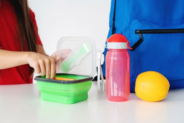 Бутылка для воды Aquarius, красная 