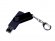 USB-флешка на 16 Гб 3 в 1 поворотный механизм, c двумя дополнительными разъемами MicroUSB и TypeC C с одноцветным металлическим клипом, черный 