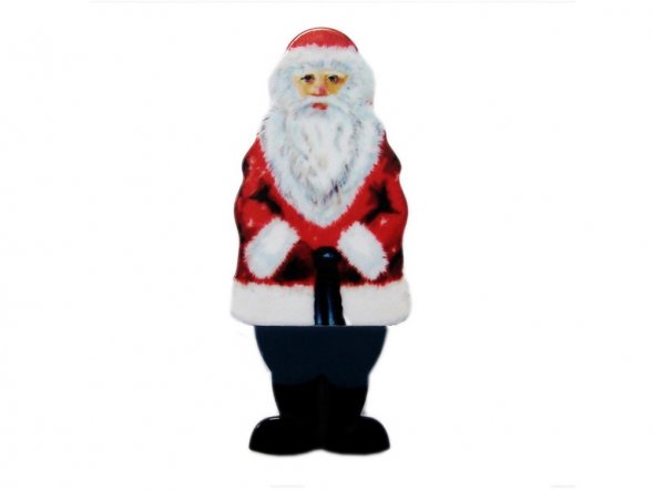 USB-флешка на 64 Гб Дед Мороз Santa под нанесение, белый 