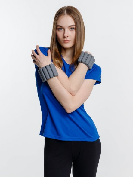 Силиконовые утяжелители Hard Work, серые 