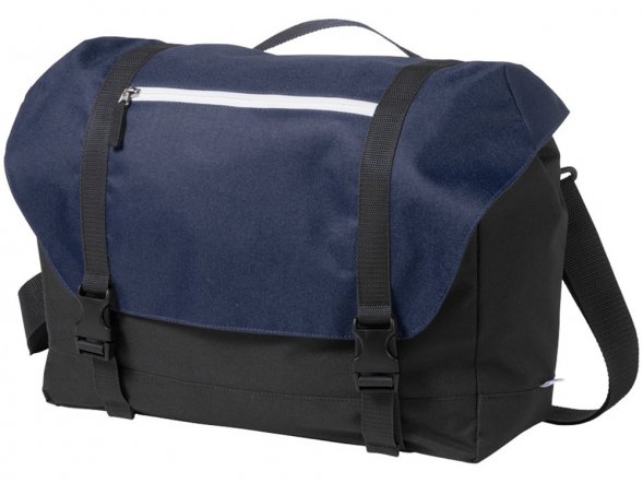 Сумка Oakland для ноутбука 15,6, черный/темно-синий 