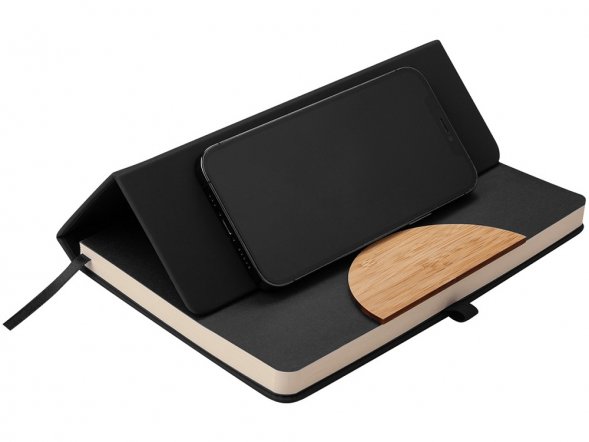 Ежедневник недатированный А5 Bosforo, черный 