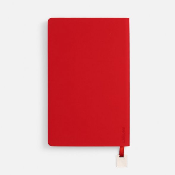 Ежедневник Shall Light, недатированный, красный 