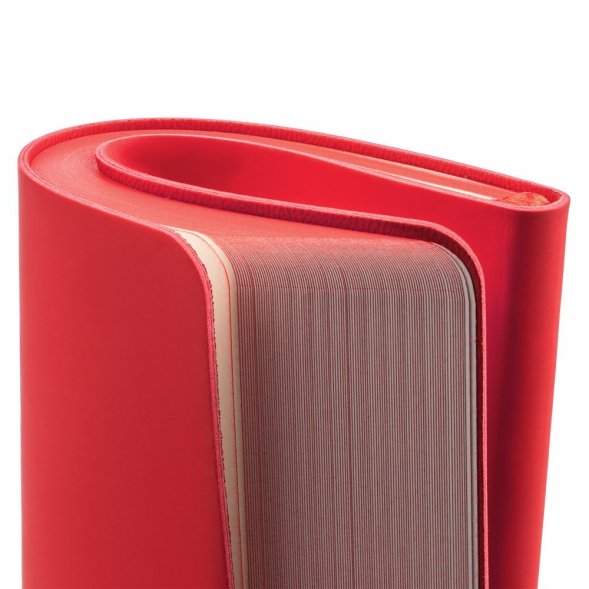 Ежедневник Shall Light, недатированный, красный 