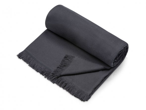 Плед Lina133x180 см., 100% хлопок, серый 