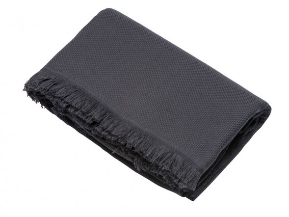 Плед Lina133x180 см., 100% хлопок, серый 