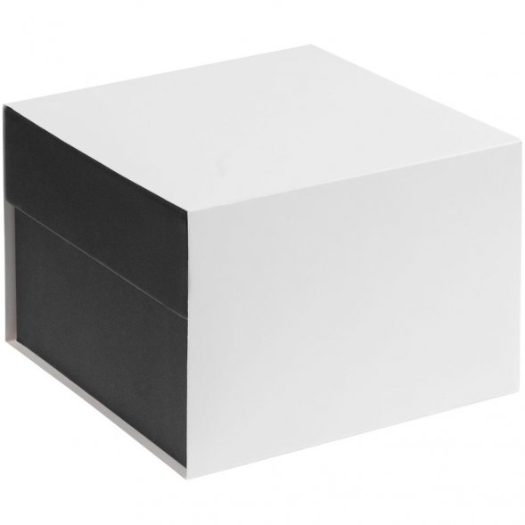 Кофейная пара Select, белая с серебристой отводкой 