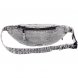 Поясная сумка W6, серая 
