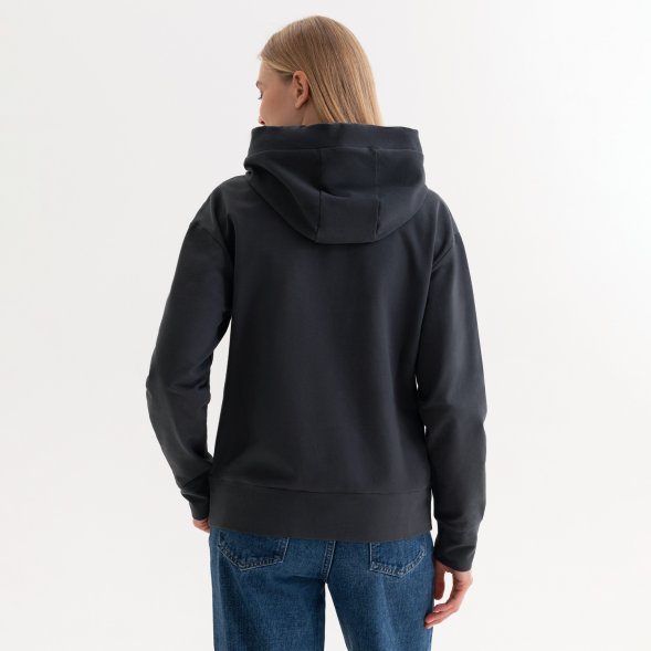 Худи с капюшоном, унисекс ALEX антрацит, размер XL 