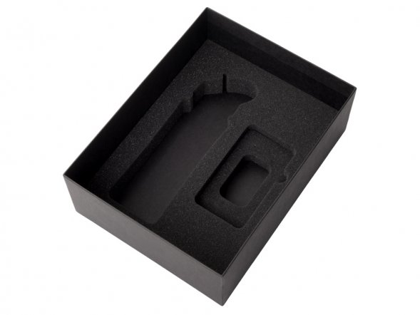 Подарочный набор с бутылкой для воды и повербанком С1, 5000 mAh, красный 