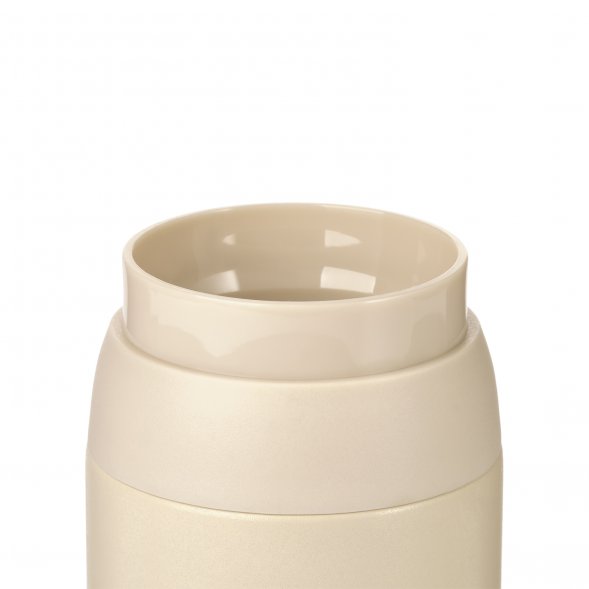 Термобутылка вакуумная герметичная Grace, бежевая 