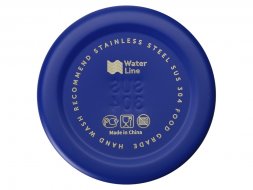 Стальная бутылка Rely, 650 мл, синий матовый