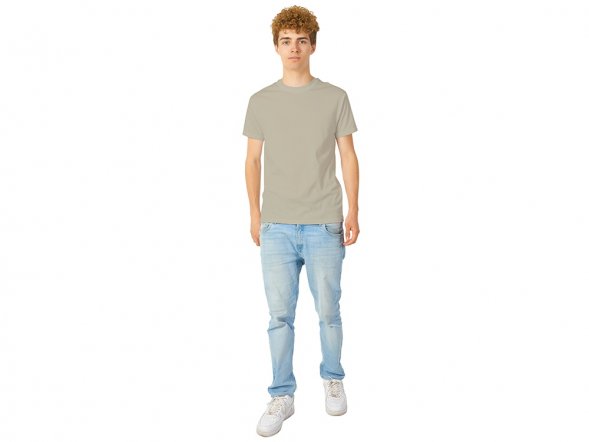 Футболка Heavy Super Club с боковыми швами, мужская, оливковый 