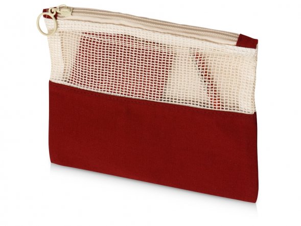 Косметичка Mesh, красный 
