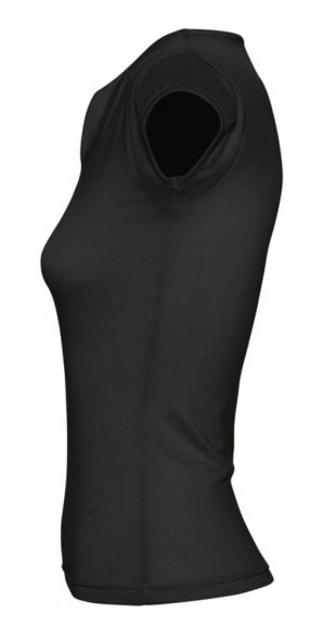 Футболка женская Mint 170, черная 