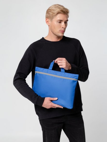Сумка-папка Simple, ярко-синяя 