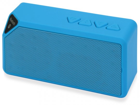Портативная колонка Bermuda с функцией Bluetooth, голубой 