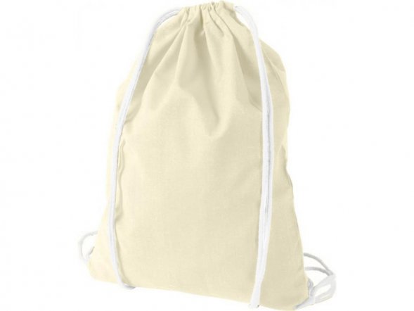 Рюкзак хлопковый Reggy, натуральный 