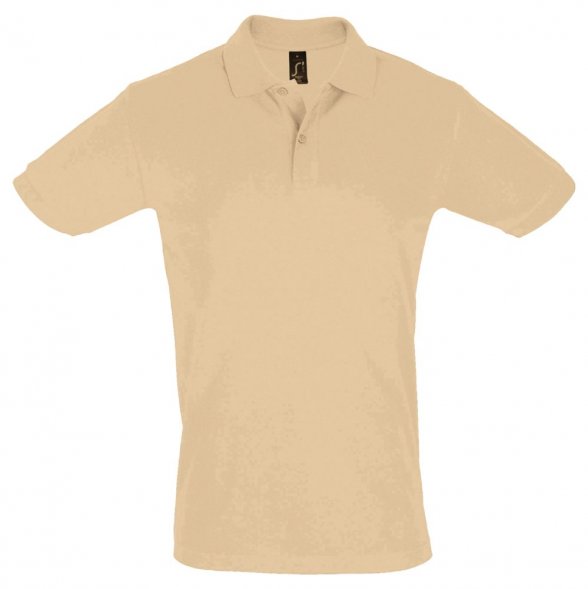 Рубашка поло мужская Perfect Men 180, песочная 