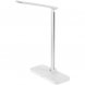 Настольная лампа с беспроводной зарядкой Power Light, белая 