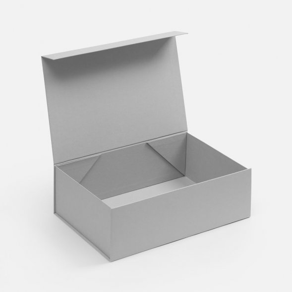 Коробка складная RealBig Fold, серая 