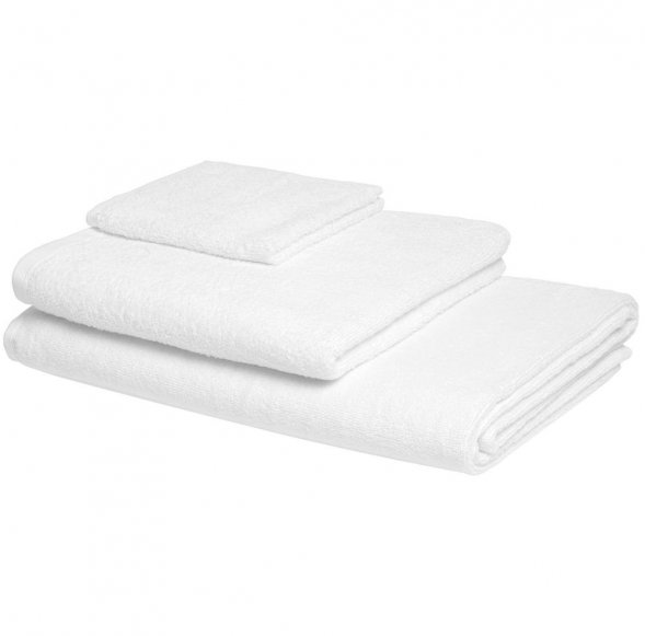 Полотенце отельное For Rooms, большое, белое 