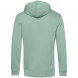 Толстовка на молнии с капюшоном унисекс BNC Inspire (Organic), серо-зеленая 