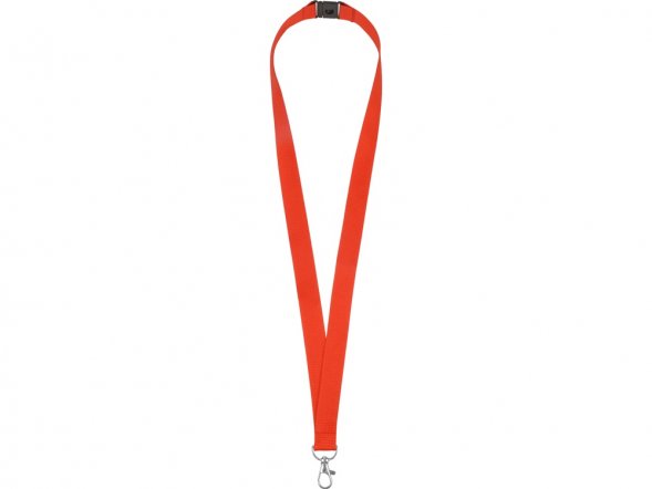 Ланьярд с карабином и замком безопасного разрыва, красный 