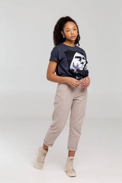 Футболка «Меламед. Kurt Cobain», темно-серая 