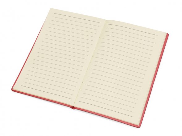 Блокнот А6 Riner, красный (Р) 