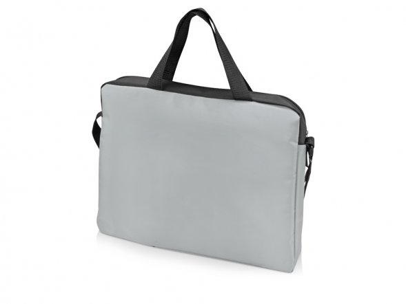 Конференц сумка для документов Congress, серый/черный 