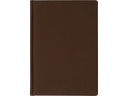 Ежедневник недатированный А5 Velvet, коричневый