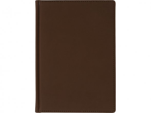 Ежедневник недатированный А5 Velvet, коричневый 