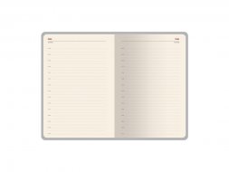 Ежедневник недатированный А5 Lyon, серый