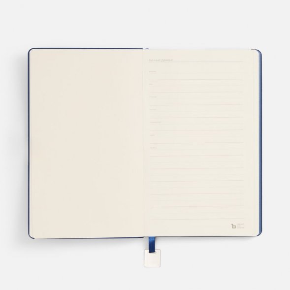 Ежедневник Shall Light, недатированный, синий 