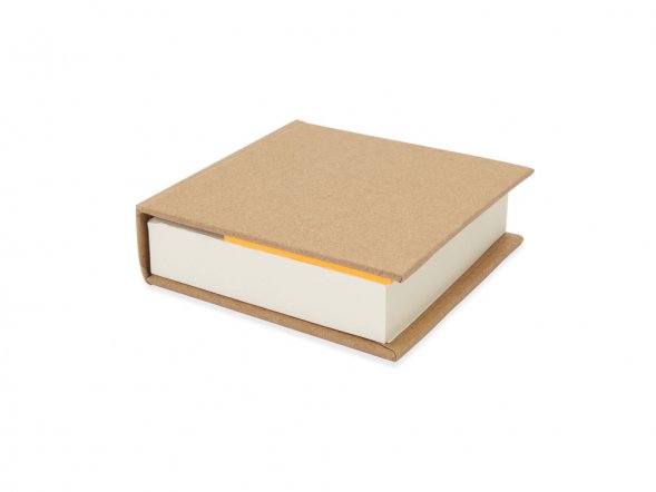 Блок для записей BOSCO в обложке из переработанного картона, бежевый 