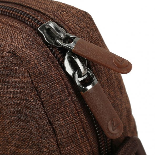 Cумка для ноутбука L224, коричневая 