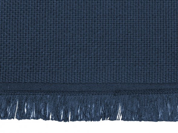 Плед Lina133x180 см., 100% хлопок, синий 