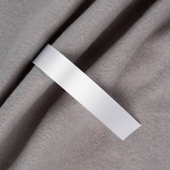 Лента сатиновая Satin 20 XL, белая, 190 см 