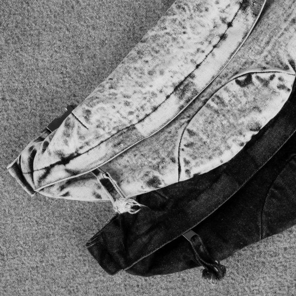 Поясная сумка W6, черная 