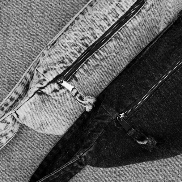 Поясная сумка W6, черная 