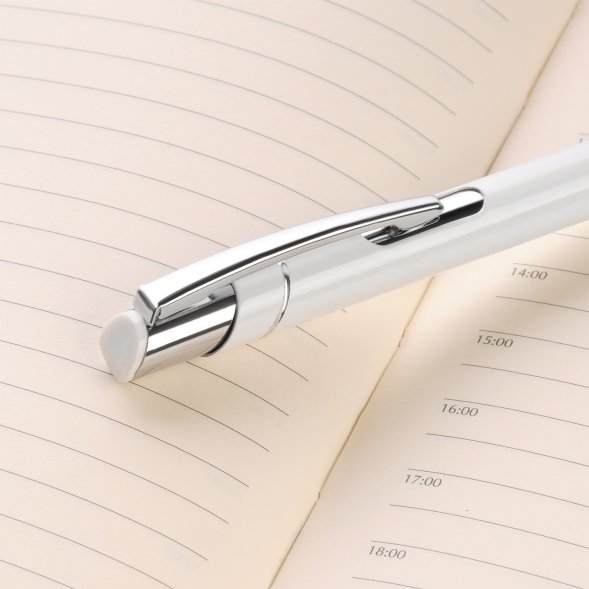 Шариковая ручка Lira, белая 