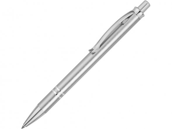 Ручка шариковая Дунай, серебристый 