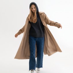 Худи с капюшоном, унисекс ALEX антрацит, размер XXL