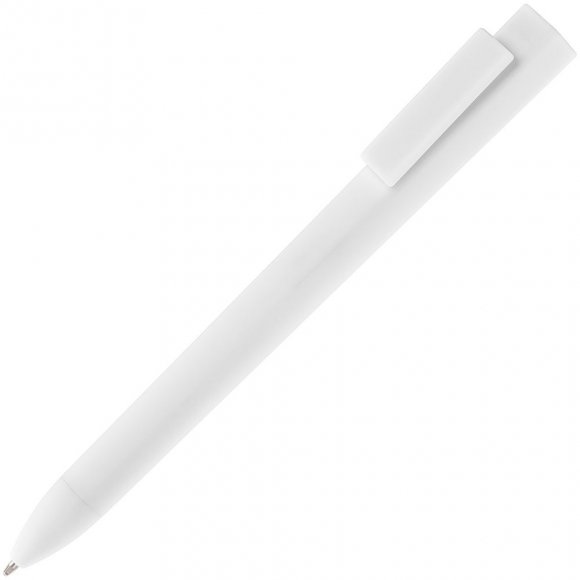 Ручка шариковая Swiper SQ Soft Touch, белая 