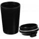 Набор Fleecy с термостаканом, черный 